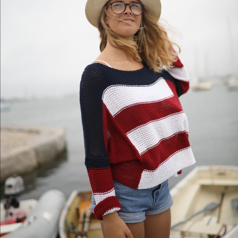 Riley Cotton Top Sweater